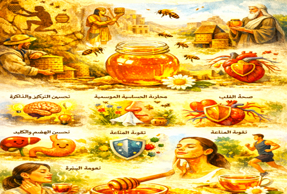 العسل رحلة عبر العصور