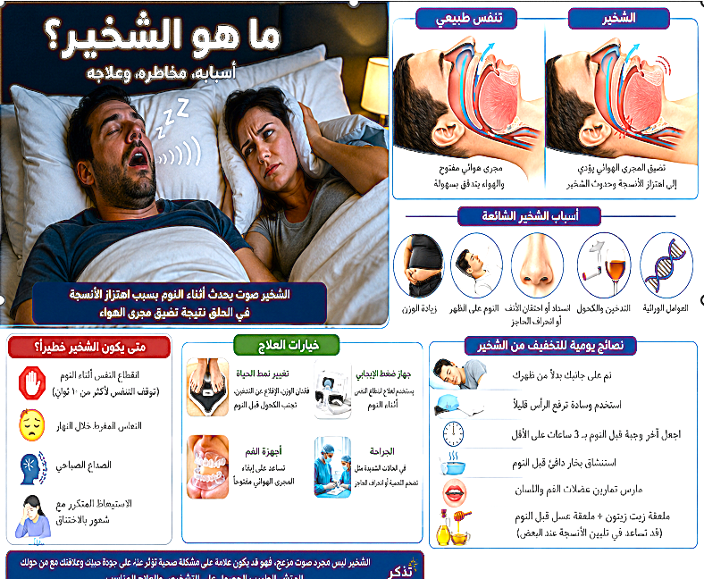 ما هو الشخير؟
